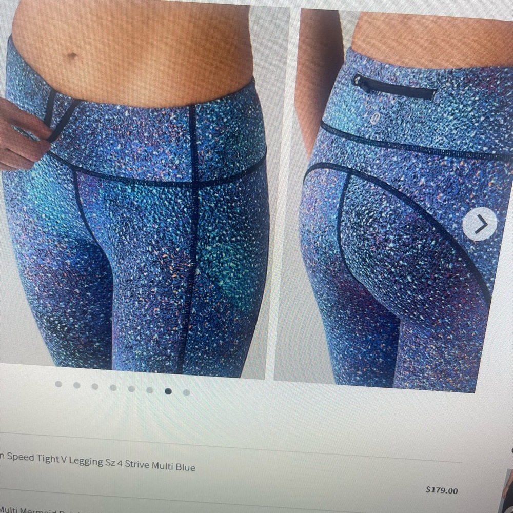 Rare Lululemon speed tight